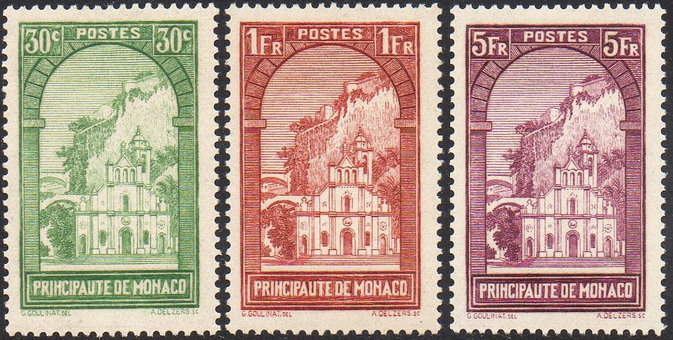 Timbres-Poste Stamps Monaco Pont Ste Dévote